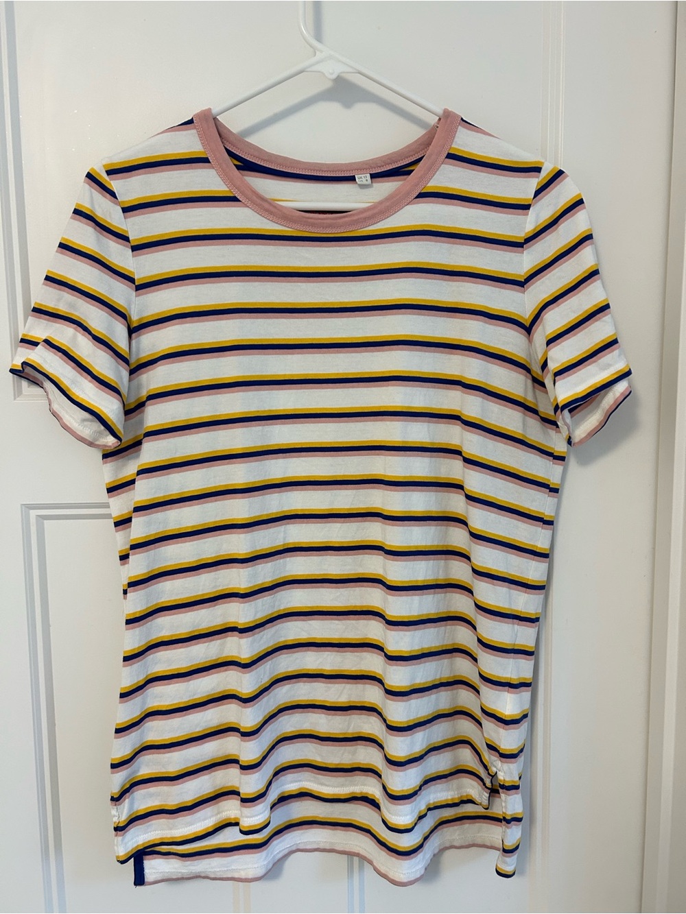 Boden Striped Short-Sleeve Tee - Size 8